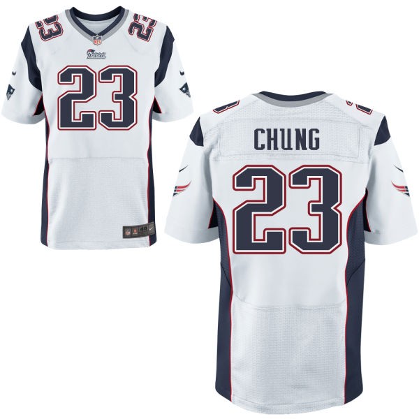 Patrick Chung New England Patriots #23 Big And Tall Jersey - White