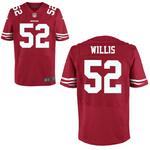 Patrick Willis San Francisco 49ers #52 Big And Tall Jersey - Red