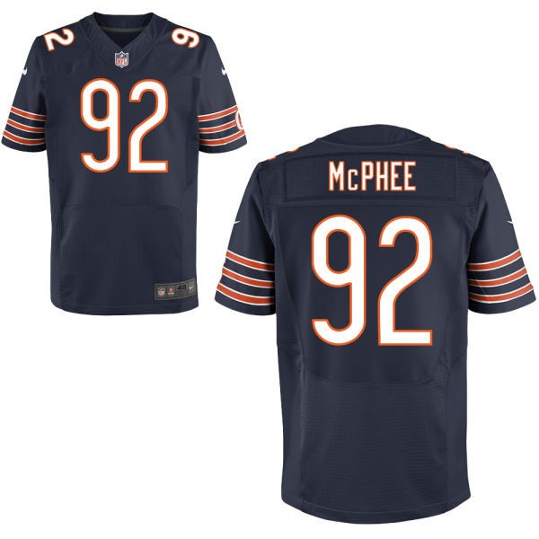 Pernell McPhee Chicago Bears #92 Big And Tall Jersey - Navy Blue