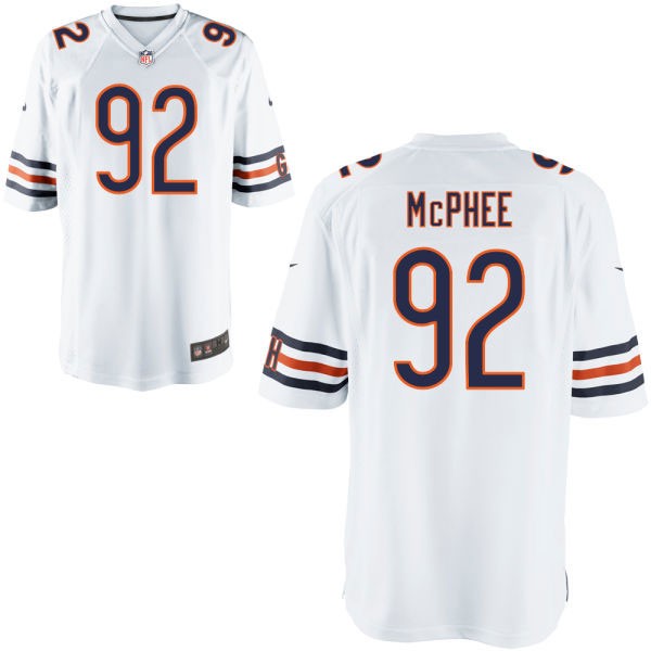 Pernell McPhee Chicago Bears #92 Big And Tall Jersey - White