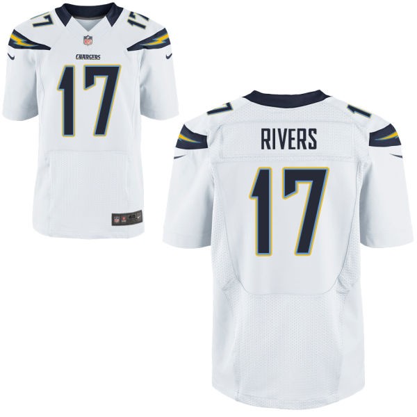 Philip Rivers San Diego Chargers #17 Big And Tall Jersey - White