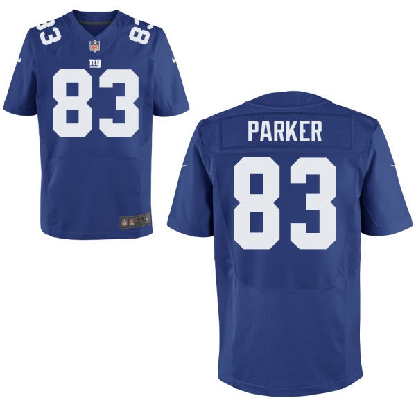 Preston Parker New York Giants #83 Big And Tall Jersey - Royal Blue