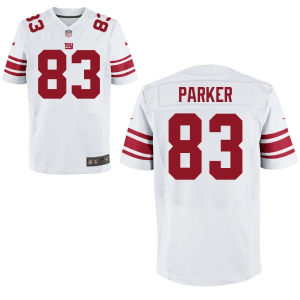 Preston Parker New York Giants #83 Big And Tall Jersey - White