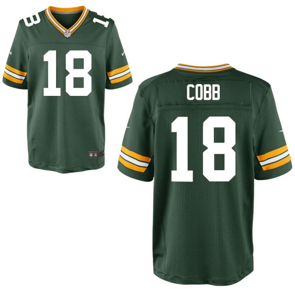 Randall Cobb Green Bay Packers #18 Big And Tall Jersey - Dark Green