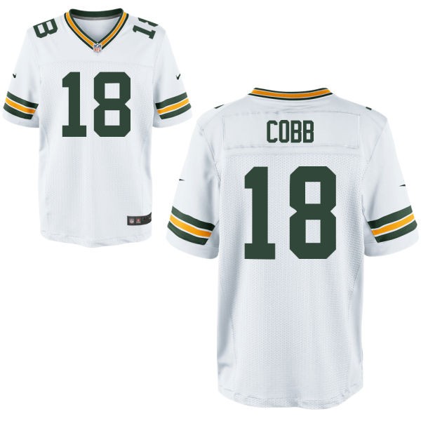 Randall Cobb Green Bay Packers #18 Big And Tall Jersey - White