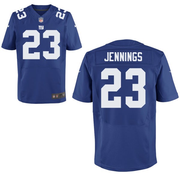 Rashad Jennings New York Giants #23 Big And Tall Jersey - Royal Blue