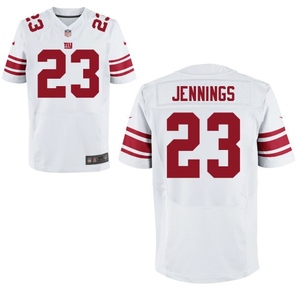 Rashad Jennings New York Giants #23 Big And Tall Jersey - White