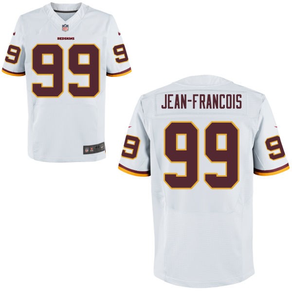 Ricky Jean-Francois Washington Redskins #99 Big And Tall Jersey - White