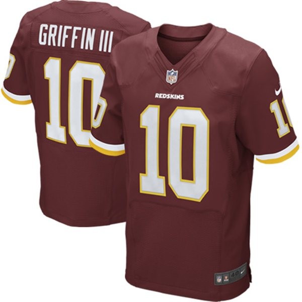 Robert Griffin III Washington Redskins #10 Big And Tall Jersey - Burgundy