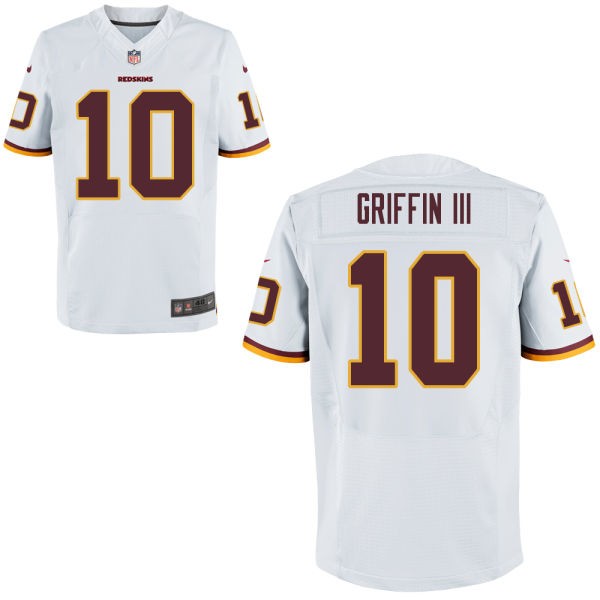 Robert Griffin III Washington Redskins #10 Big And Tall Jersey - White