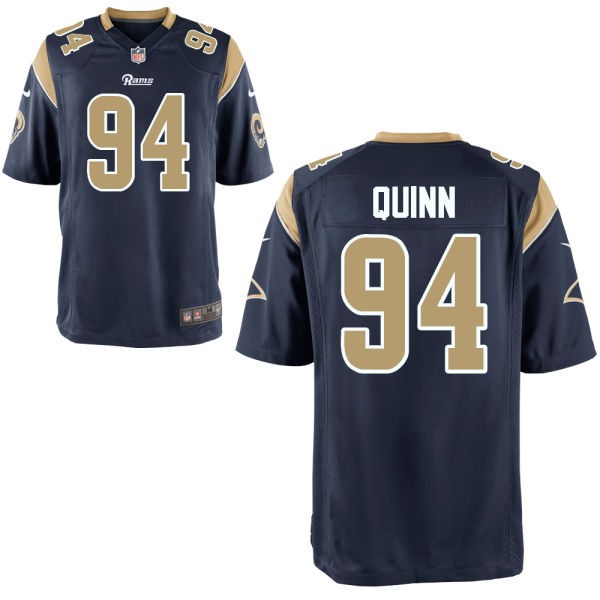 Robert Quinn St. Louis Rams #94 Big And Tall Jersey - Millenium Blue