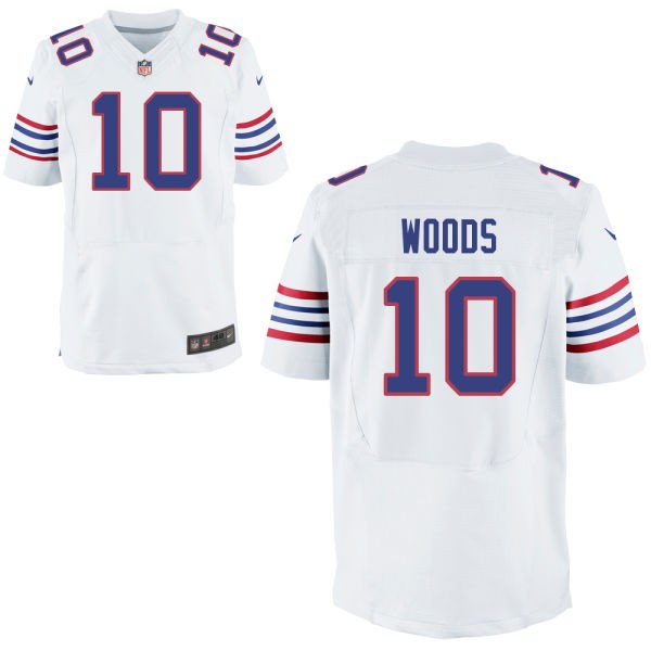 Robert Woods Buffalo Bills #10 Alternate Big And Tall Jersey - White