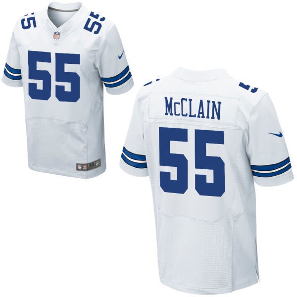 Rolando McClain Dallas Cowboys #55 Big And Tall Jersey - White