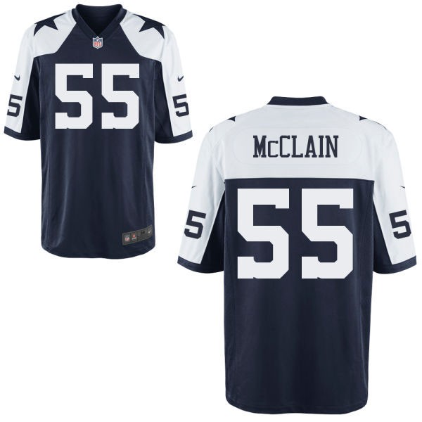 Rolando McClain Dallas Cowboys #55 Thanksgiving Big And Tall Jersey - Blue