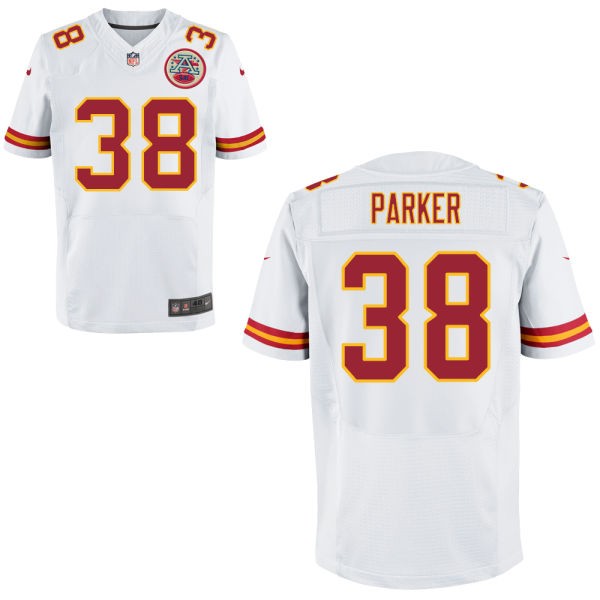 Ron Parker Kansas City Chiefs #38 Big And Tall Jersey - White