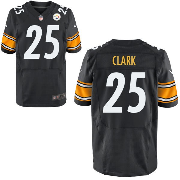 Ryan Clark Pittsburgh Steelers Big And Tall Jersey - Black