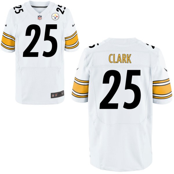 Ryan Clark Pittsburgh Steelers Big And Tall Jersey - White