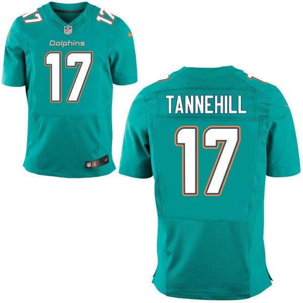 Ryan Tannehill Miami Dolphins #17 Big And Tall Jersey - Aqua