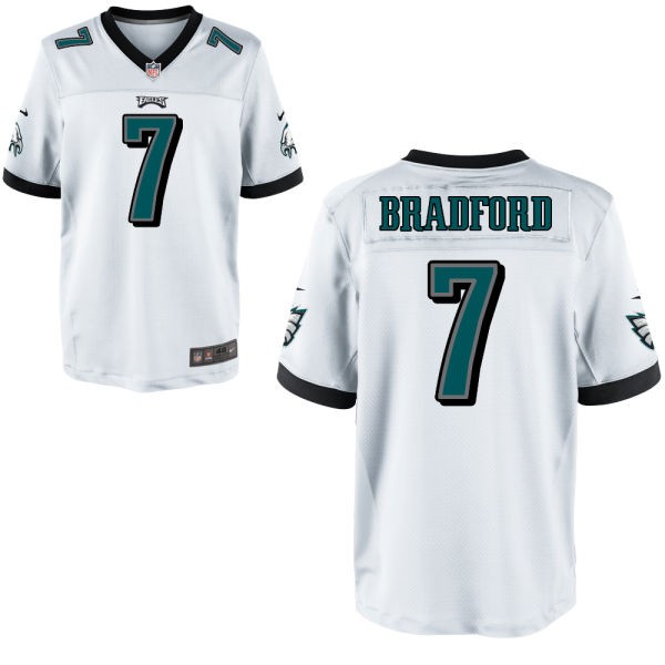 Sam Bradford Philadelphia Eagles #7 Big And Tall Jersey - White