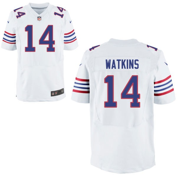 Sammy Watkins Buffalo Bills #14 Alternate Big And Tall Jersey - White