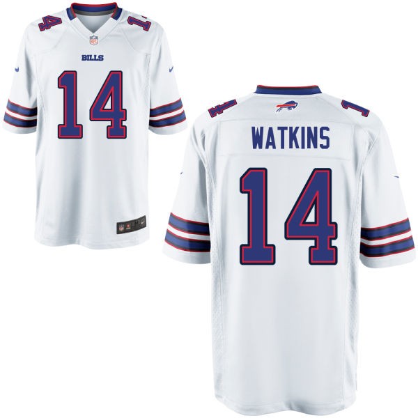 Sammy Watkins Buffalo Bills #14 Big And Tall Jersey - White