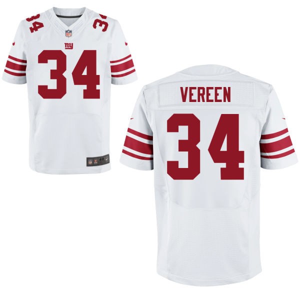 Shane Vereen New York Giants #34 Big And Tall Jersey - White