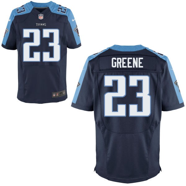 Shonn Greene Tennessee Titans #23 Big And Tall Jersey - Navy Blue