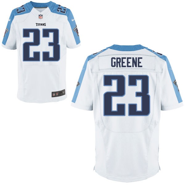 Shonn Greene Tennessee Titans #23 Big And Tall Jersey - White