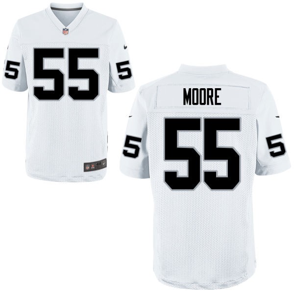 Sio Moore Oakland Raiders #55 Big And Tall Jersey - White