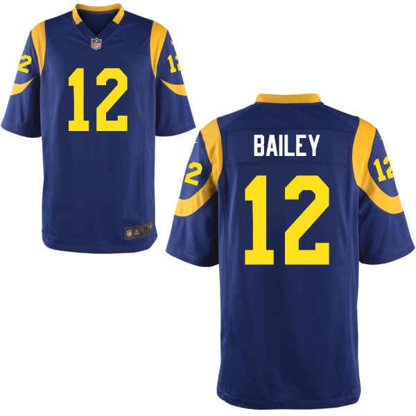 Stedman Bailey St. Louis Rams #12 Big And Tall Jersey - Blue