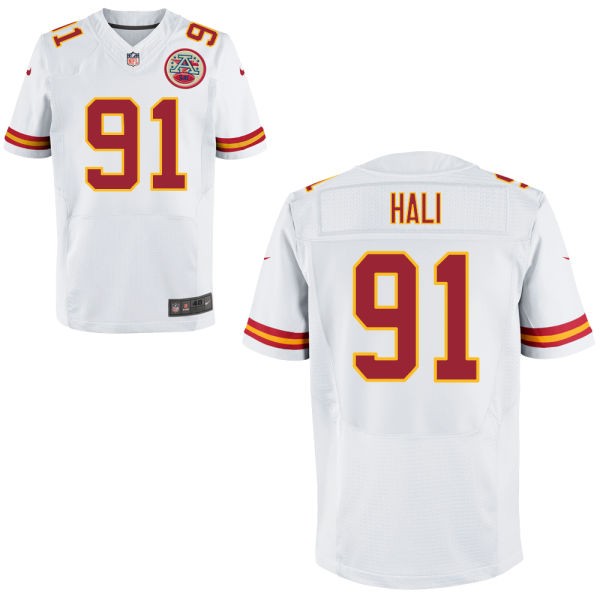 Tamba Hali Kansas City Chiefs #91 Big And Tall Jersey - White