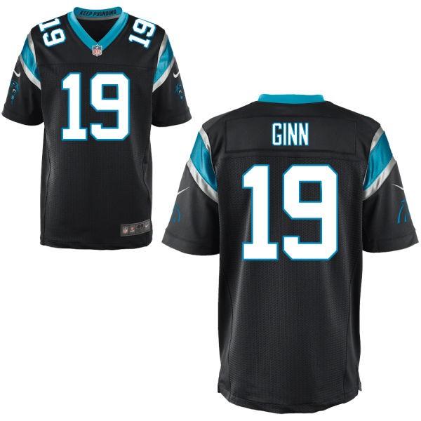 Ted Ginn Jr Carolina Panthers #19 Big And Tall Jersey - Black