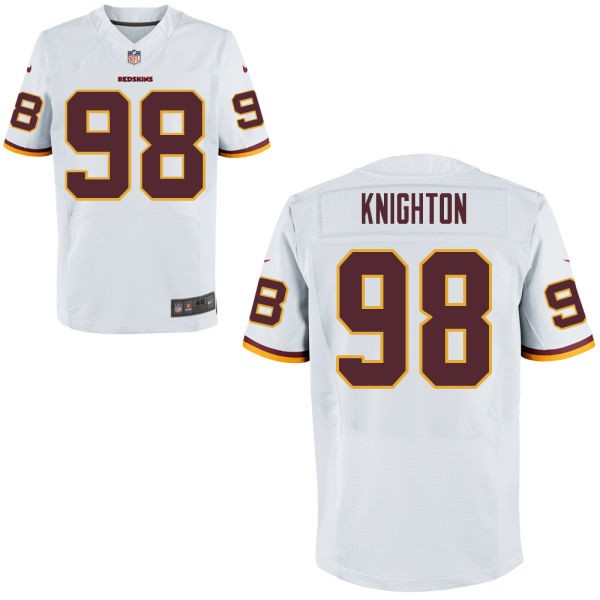 Terrance Knighton Washington Redskins #98 Big And Tall Jersey - White