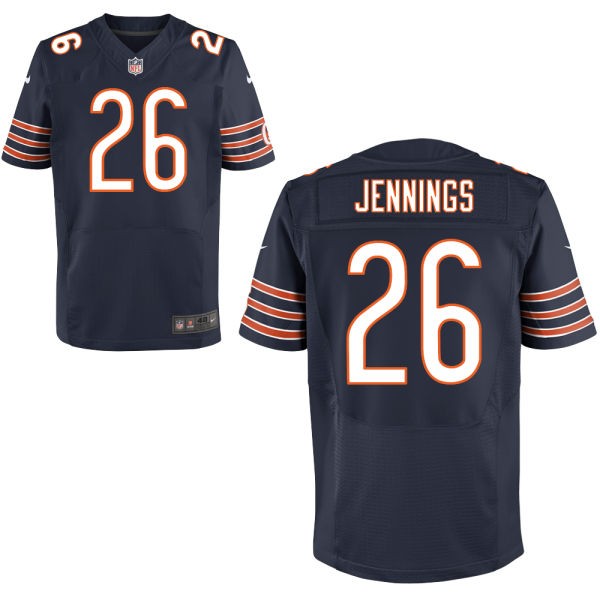 Tim Jennings Chicago Bears #26 Big And Tall Jersey - Navy Blue