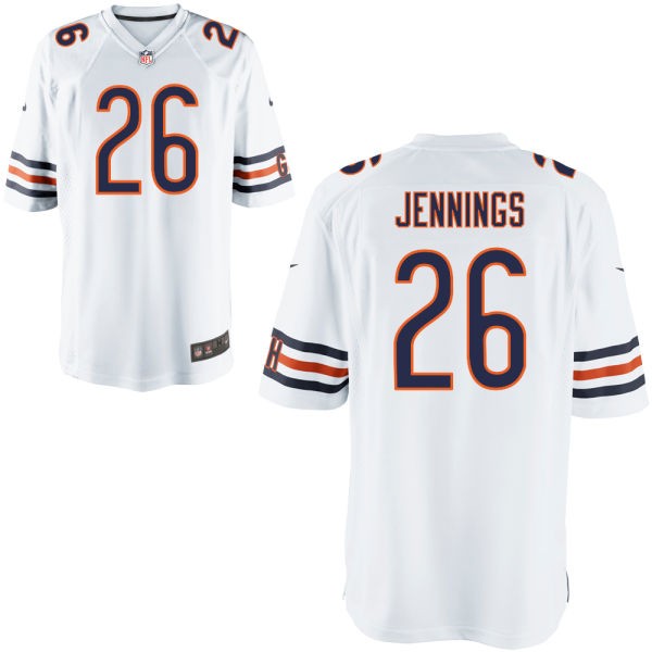 Tim Jennings Chicago Bears #26 Big And Tall Jersey - White