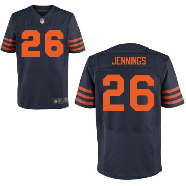 Tim Jennings Chicago Bears #26 Throwback Big And Tall Jersey - Blue