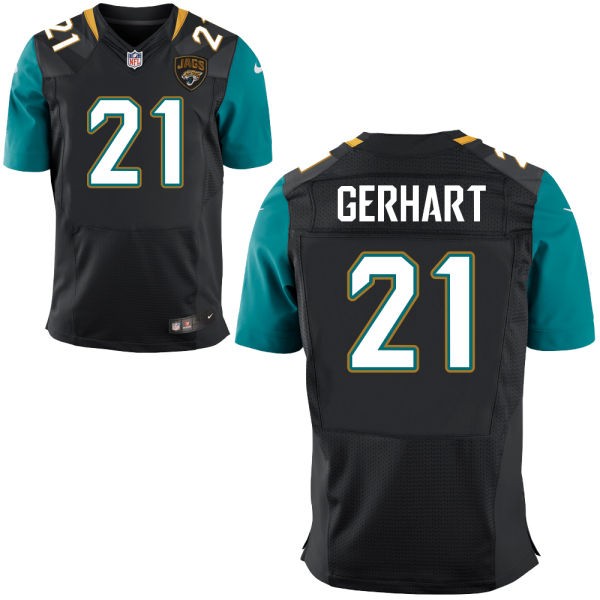 Toby Gerhart Jacksonville Jaguars #21 Big And Tall Jersey - Black