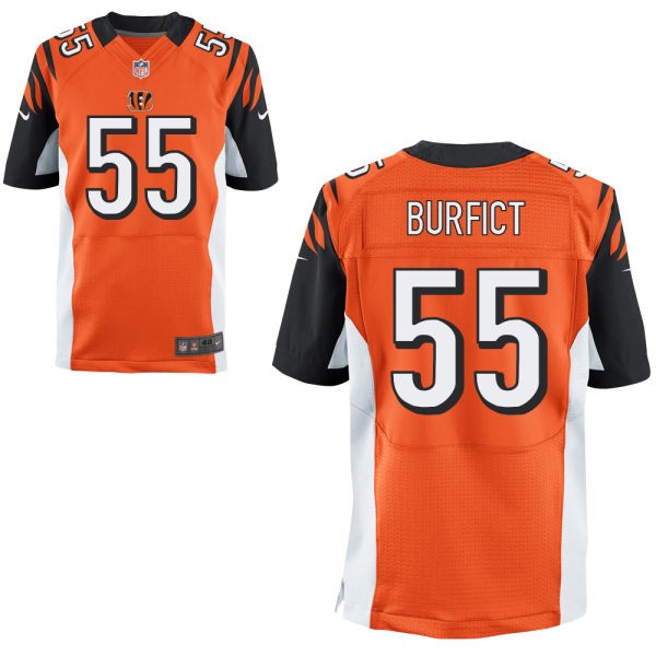 Vontaze Burfict Cincinnati Bengals #55 Big And Tall Jersey - Orange