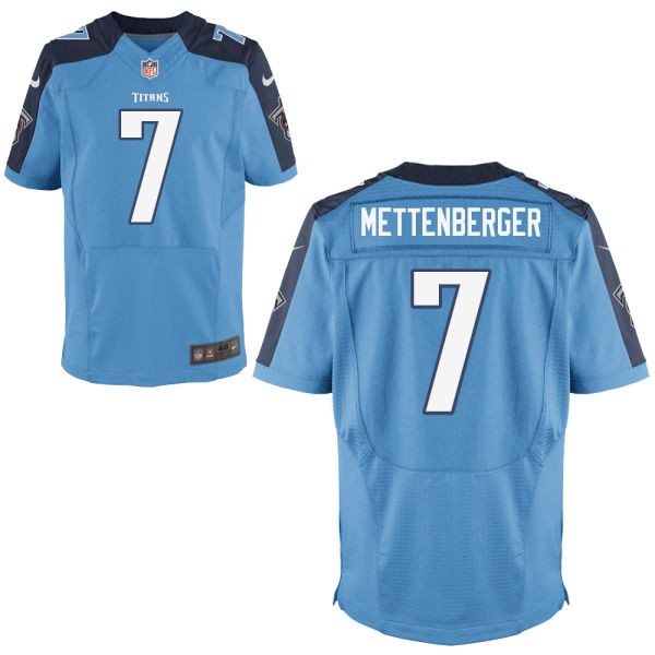 Zach Mettenberger Tennessee Titans #7 Big And Tall Jersey - Blue