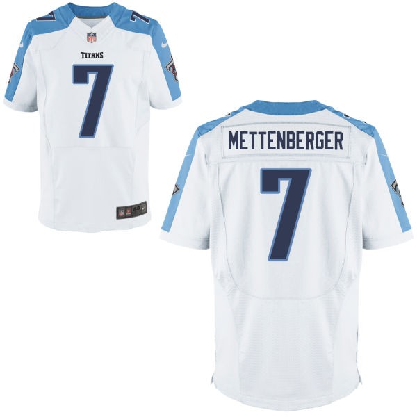 Zach Mettenberger Tennessee Titans #7 Big And Tall Jersey - White