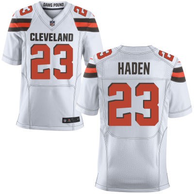 Joe Haden 2015 Cleveland Browns #23 Big And Tall Jersey - White