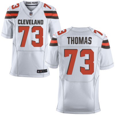 Joe Thomas 2015 Cleveland Browns #73 Big And Tall Jersey - White