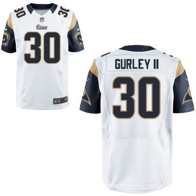 Todd Gurley II St. Louis Rams #30 Big And Tall Jersey - White