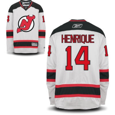 Adam Henrique New Jersey Devils #14 Road Big And Tall Jersey - White