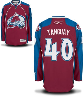 Alex Tanguay Colorado Avalanche #40 Home Big And Tall Jersey - Red