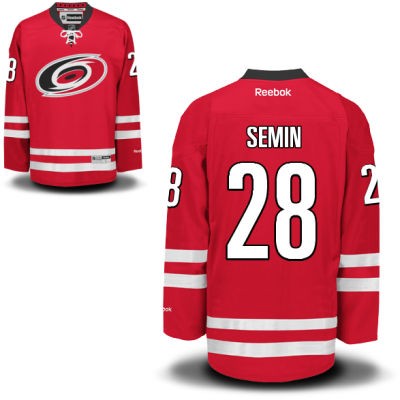 Alexander Semin Carolina Hurricanes #28 Home Big And Tall Jersey - Red