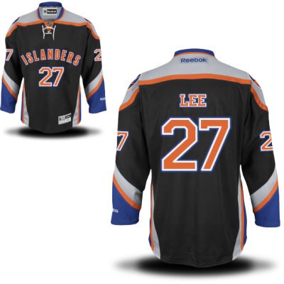 Anders Lee New York Islanders #27 Alternate Big And Tall Jersey - Black