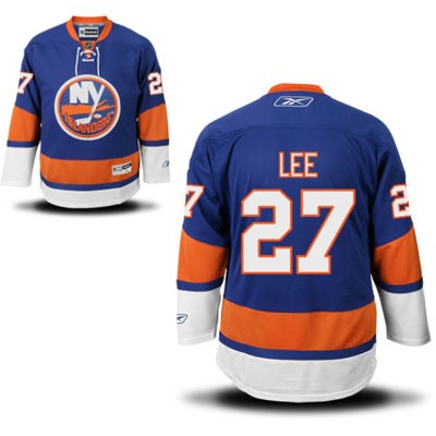 Anders Lee New York Islanders #27 Home Big And Tall Jersey - Blue