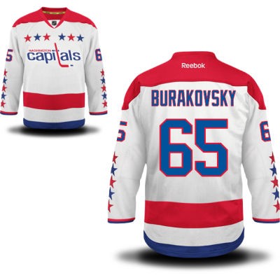 Andre Burakovsky Washington Capitals #65 Alternate Big And Tall Jersey - White