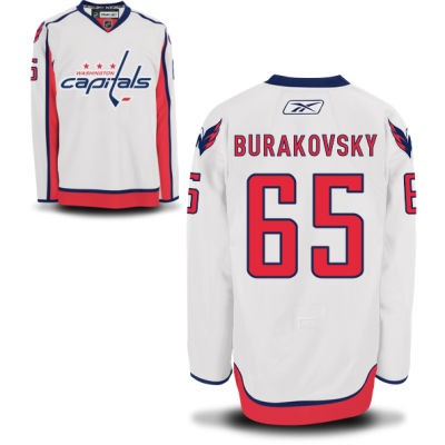 Andre Burakovsky Washington Capitals #65 Road Big And Tall Jersey - White